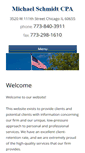 Mobile Screenshot of michaelschmidtcpa.com